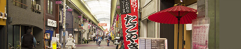 京都の商店街のイメージ